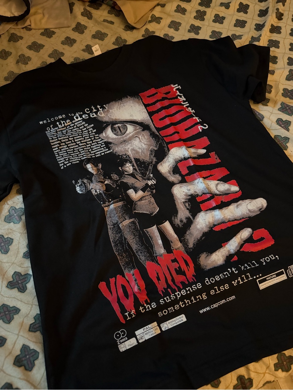 biohazard 2 shirt